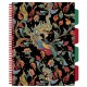 Caiet cu spirala si separatoare, STRIGO PADS Project Book DRAGON, B5, Matematica, PADS072