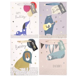 Set 4 pungi hartie 18x23(h)x10cm 210 gsm. PART018 Set 4 pungi hartie 18x23(h)x10cm 210 gsm. PART018