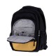 Ghiozdan Strigo Misty+ Black Honeycomb PL008, 24L, 39X27X18cm