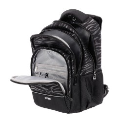 Ghiozdan Strigo Misty+ Black Tiger PL010, 24L, 39X27X18cm Ghiozdan Strigo Misty+ Black Tiger PL010, 24L, 39X27X18cm