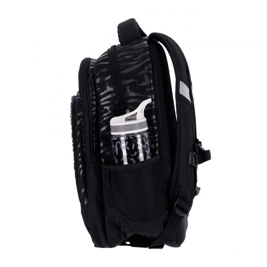 Ghiozdan Strigo Misty+ Black Tiger PL010, 24L, 39X27X18cm