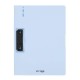 Clipboard Strigo vertical A4 cu clip metalic lateral, suport stilou, albastru deschis SF055 Clipboard Strigo vertical A4 cu clip metalic lateral, suport stilou, albastru deschis SF055