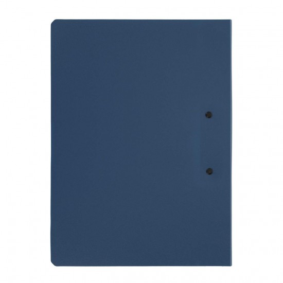 Clipboard Strigo vertical A4 cu clip metalic lateral, suport stilou, albastru marin SF060