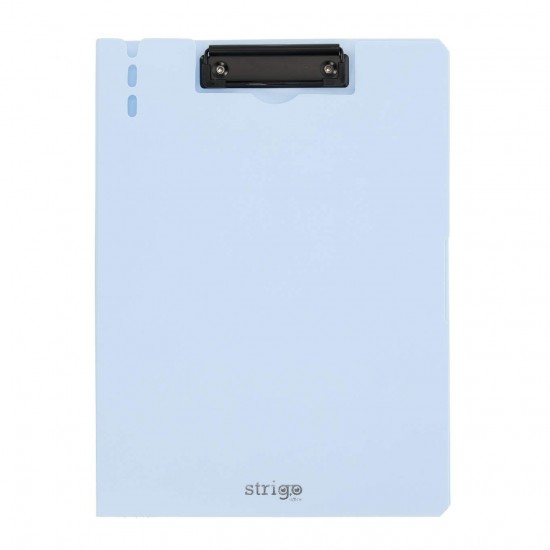 Clipboard Strigo vertical A4, suport stilou, albastru deschis SF061 Clipboard Strigo vertical A4, suport stilou, albastru deschis SF061