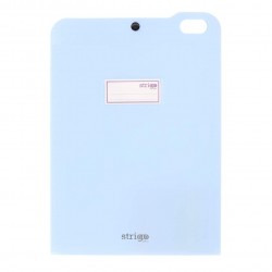 Organizator Strigo, PP, A4, vertical, 5 separatoare, inchidere capsa, albastru SF067