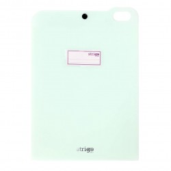 Organizator Strigo, PP, A4, vertical, 5 separatoare, inchidere capsa, menta SF068