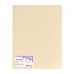 Mapa Strigo, PP, A4, 20 folii protectie, bej SF082 Mapa Strigo, PP, A4, 20 folii protectie, bej SF082