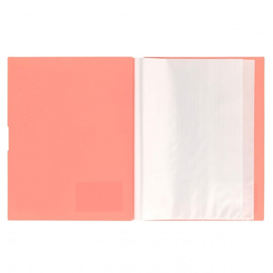 Mapa Strigo, PP, A4, 30 folii protectie, roz deschis SF083 Mapa Strigo, PP, A4, 30 folii protectie, roz deschis SF083