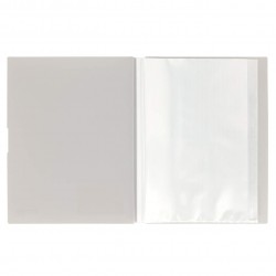 Mapa Strigo, PP, A4, 30 folii protectie, gri SF084 Mapa Strigo, PP, A4, 30 folii protectie, gri SF084