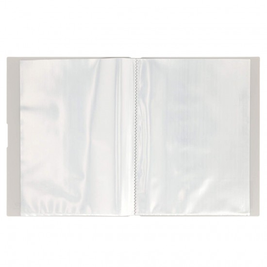 Mapa Strigo, PP, A4, 30 folii protectie, gri SF084 Mapa Strigo, PP, A4, 30 folii protectie, gri SF084