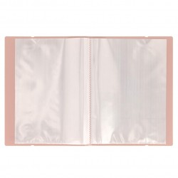 Mapa Strigo, PP, A4, cu elastic, 20 folii protectie roz deschis SF088 Mapa Strigo, PP, A4, cu elastic, 20 folii protectie roz deschis SF088