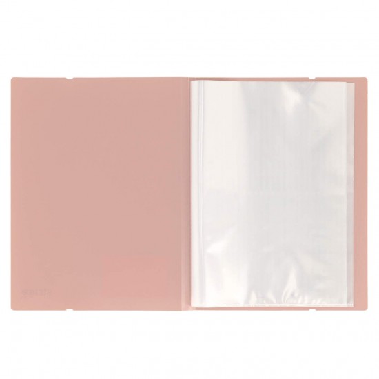 Mapa Strigo, PP, A4, cu elastic, 20 folii protectie roz deschis SF088 Mapa Strigo, PP, A4, cu elastic, 20 folii protectie roz deschis SF088