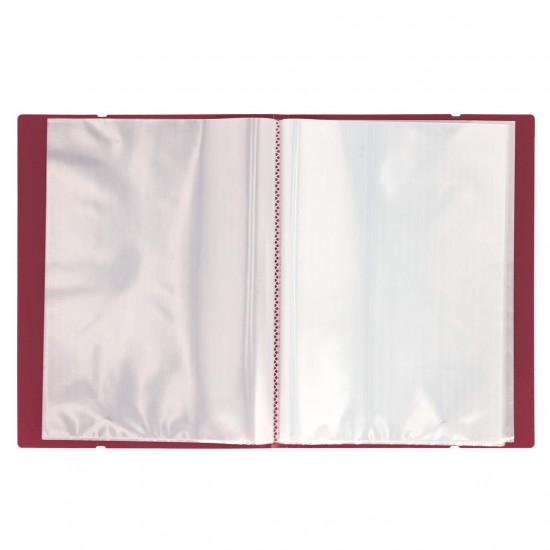 Mapa Strigo, PP, A4, cu elastic, 40 folii protectie, maro SF094 Mapa Strigo, PP, A4, cu elastic, 40 folii protectie, maro SF094