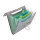 Mapa Strigo Plastic Extensibil A5, 6 Compartimente, gri SF099 Mapa Strigo Plastic Extensibil A5, 6 Compartimente, gri SF099