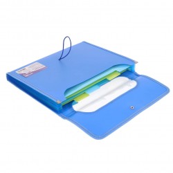 Mapa Strigo Plastic Extensibil A4, 6 Compartimente, albastru SF102 Mapa Strigo Plastic Extensibil A4, 6 Compartimente, albastru SF102