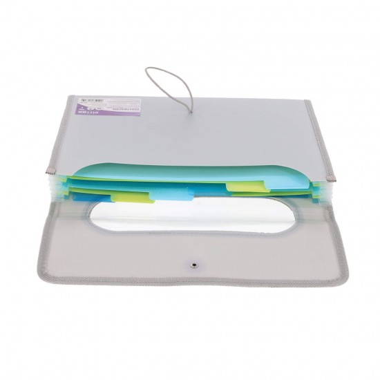 Mapa Strigo Plastic Extensibil A4 ,12 Compartimente, gri SF103 Mapa Strigo Plastic Extensibil A4 ,12 Compartimente, gri SF103