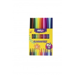 Carioci colorate Strigo 12 culori lavabile SSC007 Carioci colorate Strigo 12 culori lavabile SSC007