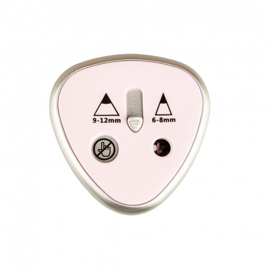 Ascutitoare Strigo electrica, doua dimensiuni, roz pastel SSC345