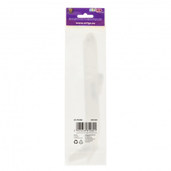 Riglă Strigo plastic Avion 15 cm SSC365