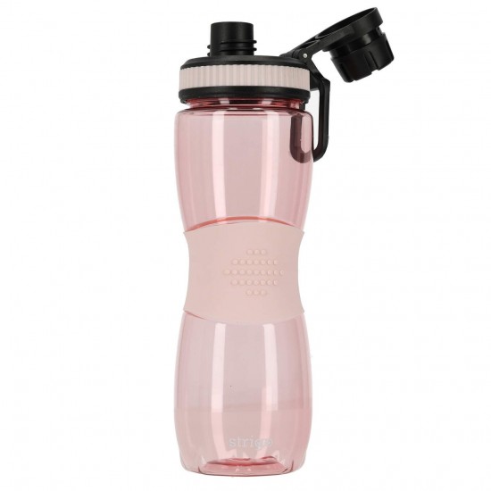 Bidon Strigo, cu manson cauciuc, 600 ml, Roz SSC377 Bidon Strigo, cu manson cauciuc, 600 ml, Roz SSC377