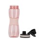 Bidon Strigo, cu manson cauciuc, 600 ml, Roz SSC377 Bidon Strigo, cu manson cauciuc, 600 ml, Roz SSC377