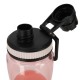 Bidon Strigo, cu manson cauciuc, 600 ml, Roz SSC377 Bidon Strigo, cu manson cauciuc, 600 ml, Roz SSC377