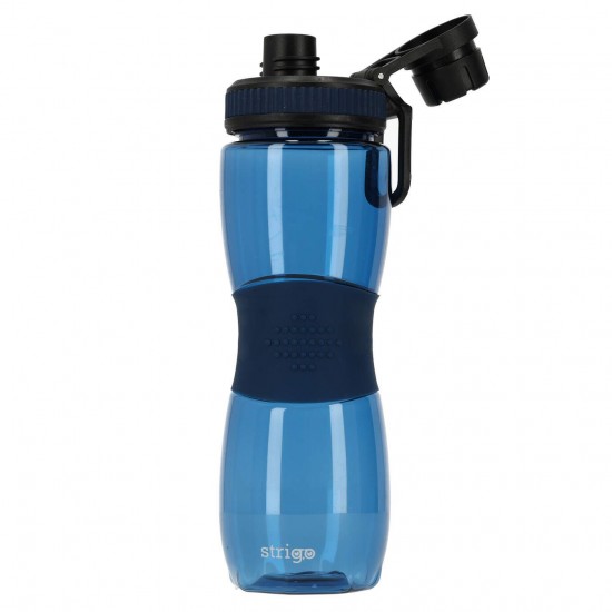 Bidon Strigo, cu manson cauciuc, 600 ml, Albastru SSC379 Bidon Strigo, cu manson cauciuc, 600 ml, Albastru SSC379