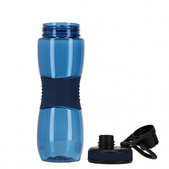 Bidon Strigo, cu manson cauciuc, 600 ml, Albastru SSC379 Bidon Strigo, cu manson cauciuc, 600 ml, Albastru SSC379