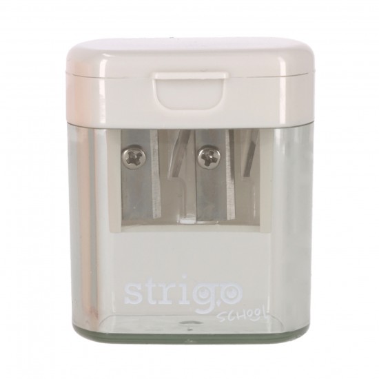 Ascutitoare Strigo, 2 orificii, capac si recipient SSC389
