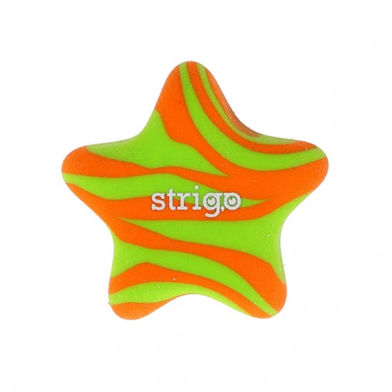 Gumă de șters Strigo bicolora, forma stea, 4 culori SSC418 Gumă de șters Strigo bicolora, forma stea, 4 culori SSC418