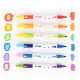 Markere Strigo duble cu schimbare de culoare, 6 buc/10 culori SSC439 Markere Strigo duble cu schimbare de culoare, 6 buc/10 culori SSC439