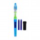 Stilou Strigo cerneala cu stergere + 2 rezerve + dispozitiv curatare, in blister, Cosmos  SSC473