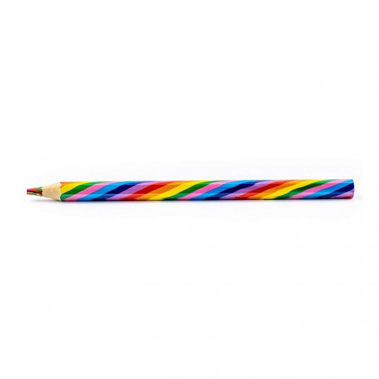 Set 4 creioane Strigo Rainbow multicolor, Seria Capybara, SSC499 Set 4 creioane Strigo Rainbow multicolor, Seria Capybara, SSC499