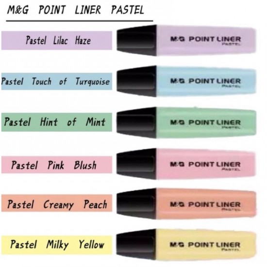 M&G Textmarker pastel, parfumat, sky blue AHM21578/270100H
