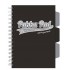 Caiet cu spirala si separatoare Pukka Pad Project Book, format A5, matematica, hartie 80g, 3099(BK)-WPC