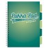 Caiet cu spirala si separatoare Pukka Pad Project Book, format A4, matematica, hartie 80g, 3104(DL)-WPC