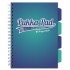 Caiet cu spirala si separatoare Pukka Pad Project Book, format B5, matematica, hartie 80g, 3110(BE)-WPC