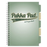 Caiet cu spirala si separatoare Pukka Pad Project Book, format A4, matematica, hartie 80g, 3116(SE)-WPC Caiet cu spirala si separatoare Pukka Pad Project Book, format A4, matematica, hartie 80g, 3116(SE)-WPC