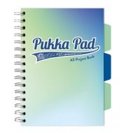 Caiet cu spirala si separatoare Pukka Pad Project Book, format A5, matematica, hartie 80g, 3117(SM)-WPC Caiet cu spirala si separatoare Pukka Pad Project Book, format A5, matematica, hartie 80g, 3117(SM)-WPC