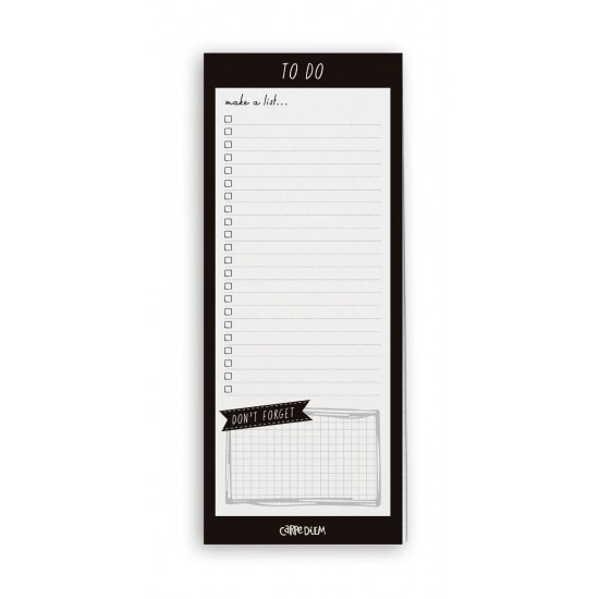 Magnetic To Do List, Pukka Pad 60 file hartie premium 100gsm, dimensiune 9.1 cm X 21.6 cm, Dots 9118-CD Magnetic To Do List, Pukka Pad 60 file hartie premium 100gsm, dimensiune 9.1 cm X 21.6 cm, Dots 9118-CD