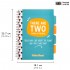 Caiet cu spirala si separatoare, Pukka Pad Project Book Planet "There are Two", 200 pag, dictando, B5 9702(TT)-SPP