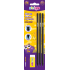 Blister Creioane Strigo HB Diamant X3 +guma de sters BD01X3+SSC102