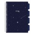 Caiet cu spirala si separatoare, STRIGO PADS Project Book SKY,  A4, Matematica, PADS005