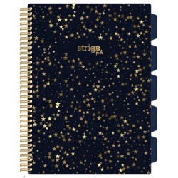 Caiet cu spirala si separatoare, STRIGO PADS Project Book STARS, A4, Matematica, PADS006 Caiet cu spirala si separatoare, STRIGO PADS Project Book STARS, A4, Matematica, PADS006