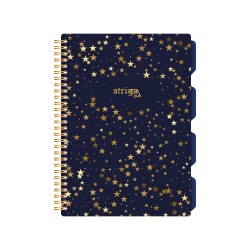 Caiet cu spirala si separatoare, STRIGO PADS Project Book STARS, B5, Matematica, PADS008 Caiet cu spirala si separatoare, STRIGO PADS Project Book STARS, B5, Matematica, PADS008