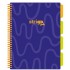 Caiet cu spirala si separatoare, STRIGO PADS Project Book Neon A4, Matematica, PADS009