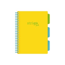 Caiet cu spirala si separatoare, STRIGO PADS Project Book Neon A5, Matematica, PADS017 Caiet cu spirala si separatoare, STRIGO PADS Project Book Neon A5, Matematica, PADS017