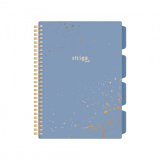 Caiet cu spirala si separatoare, STRIGO PADS Project Book Marmorat B5, Matematica, PADS031 Caiet cu spirala si separatoare, STRIGO PADS Project Book Marmorat B5, Matematica, PADS031