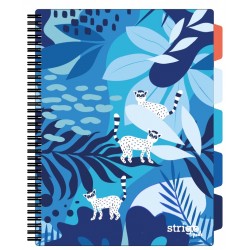 Caiet cu spirala si separatoare, STRIGO PADS Project Book Jungle A4, Matematica, PADS035 Caiet cu spirala si separatoare, STRIGO PADS Project Book Jungle A4, Matematica, PADS035
