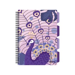 Caiet cu spirala si separatoare, STRIGO PADS Project Book Jungle B5, Matematica, PADS041 Caiet cu spirala si separatoare, STRIGO PADS Project Book Jungle B5, Matematica, PADS041